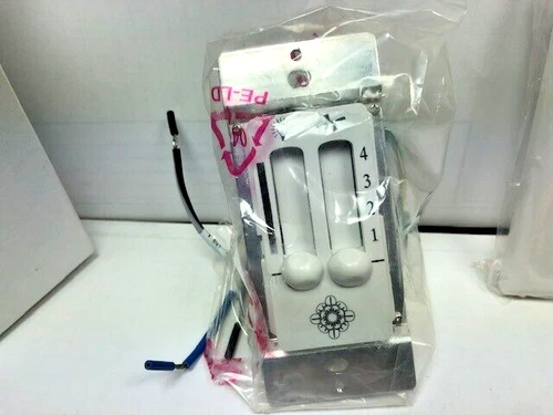 Monte Carlo Fan Company 4 Speed Dimmer Wall Control, White - ESSWC-6-WH - Picture 10 of 13