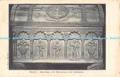 R185151 Ricci. Ravenna. Sarcofago di S. Barbaziano nella Cattedrale