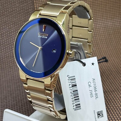 Citizen Eco Drive AU1066-80L Axiom Rose Gold Tone Stainless Steel