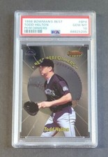 Todd Helton 1998 Bowman's Best Performers #BP4 PSA 10 - Rare/Low Pop Count 