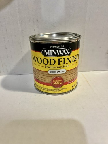Minwax Wood Finish Golden Oak Wood Stain / Sealer, 8 oz can