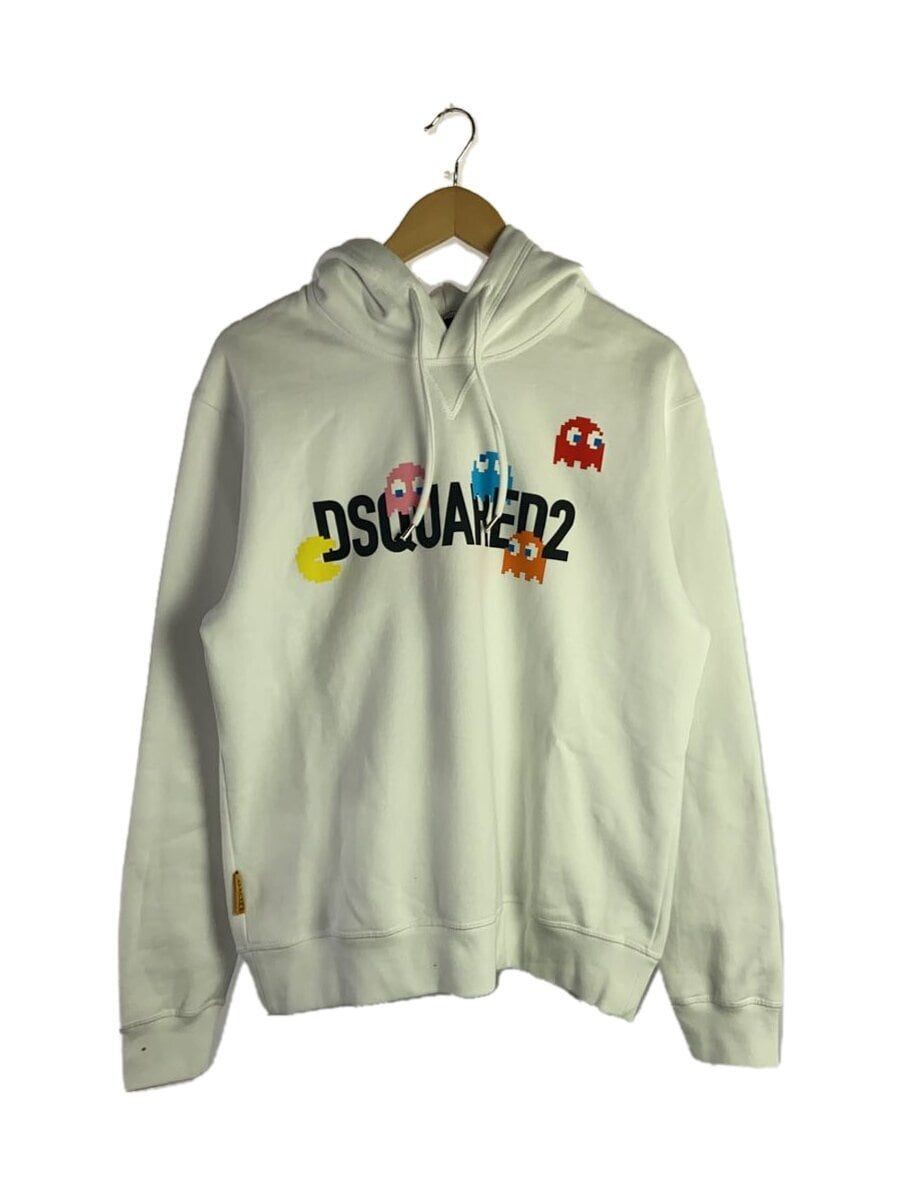 パーカー・フーディ Dsquared White Cotton Sweatshirt Dsquared2 cotton blend hoodie for men s79gu0137d25007 White