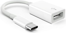 Apple USB-C to USB Camera Adapter, USB 3.0 OTG Cable for iPhone/iPad to Connect