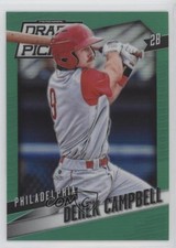 2014 Panini Prizm Perennial Draft Picks Green 29/35 Derek Campbell #97 3g6