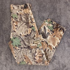 Vtg Arctic Cat Arcticwear Camo Cargo Pants Med Atv Snowmobile Advantage USA Made