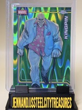 2026 Topps Chrome Marvel Kingpin #65 Green RayWave 95/99