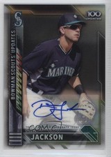 2016 Bowman Chrome Scout's Top 100 Updates 119/199 Drew Jackson #BSU-DJ Auto fm0