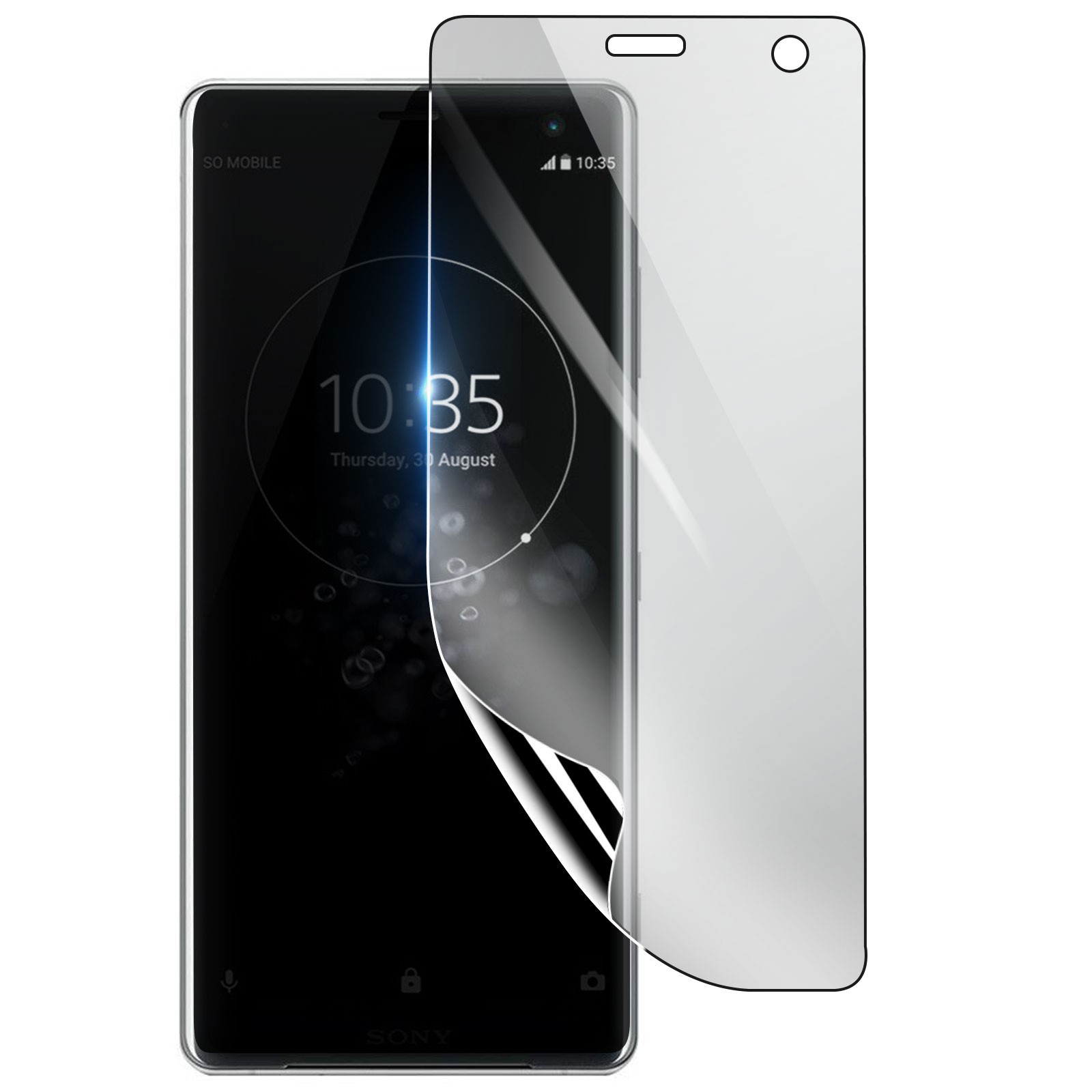 Film Hydrogel Antichoc pour Sony Xperia XZ3 Protection Écran Transparente