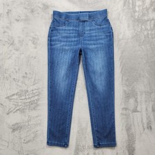 Time And Tru Jeans Womens S Blue Mid Rise Jegging Slim Stretch Denim Casual