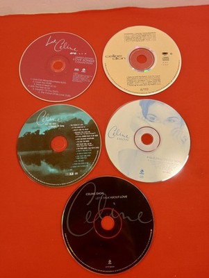 CELINE DION- 5 CD BUNDLE/ SEE TITLES BELOW/***DISCS ONLY**/ FAST SHIPPING
