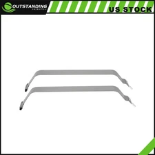 1987-1995 2PCS Fuel Tank Straps Gas For Jeep Wrangler 2.5L 4.0L 4.2L