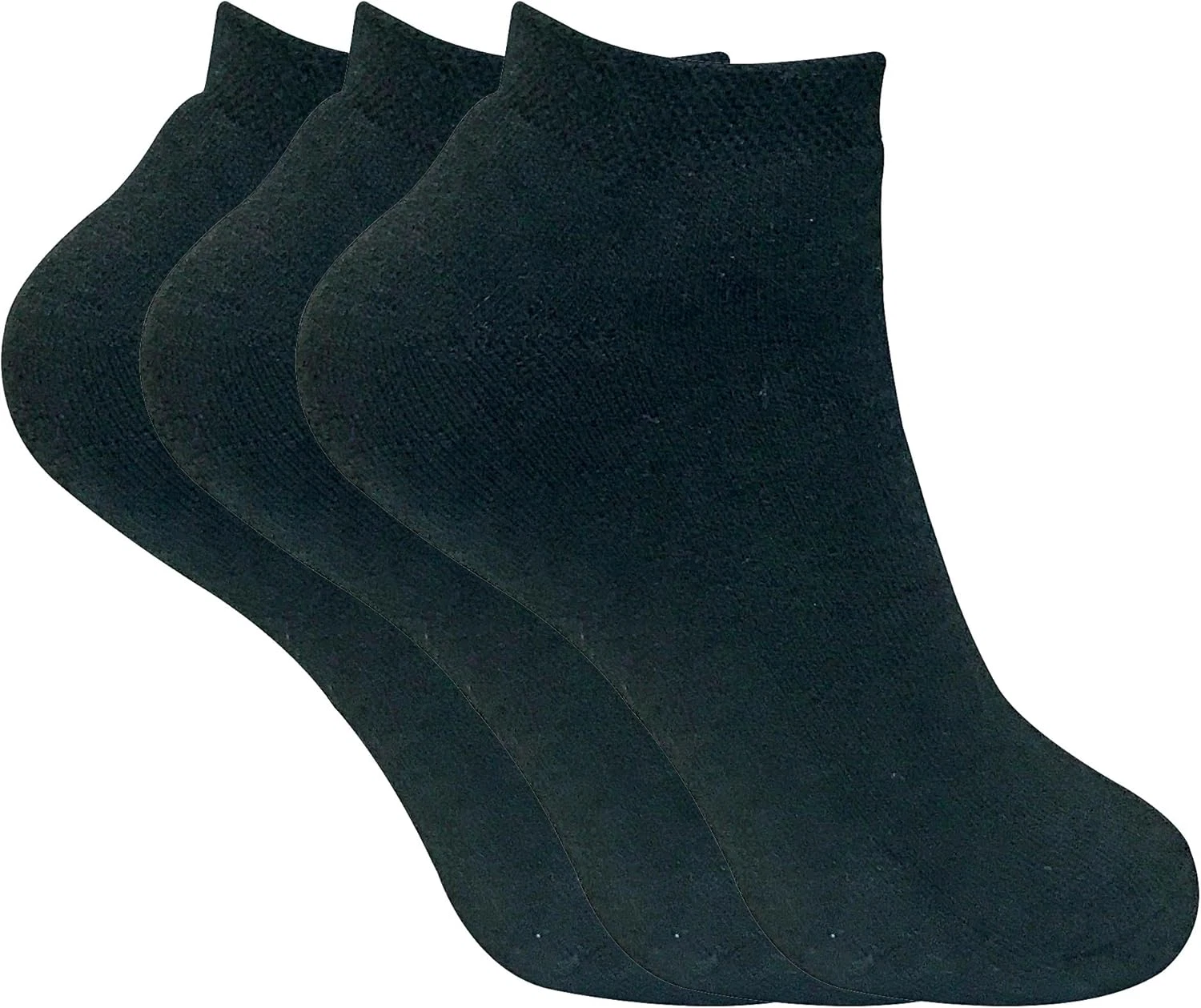 3 Pack Womens Thick Winter Warm Padded No Show Low Cut Short Thermal Ankle Socks