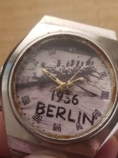 1936 German Olympic Games Rowing Race Boat WATCH SPECIAL MEMORIAL RARE