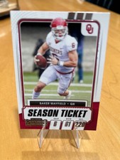 Baker Mayfield 2021 Contenders Draft Season Ticket #19! 2 Card Min! Read Desc!