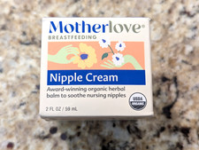 Mother Love Breastfeeding Nipple Cream 2 fl oz exp: 04/2028