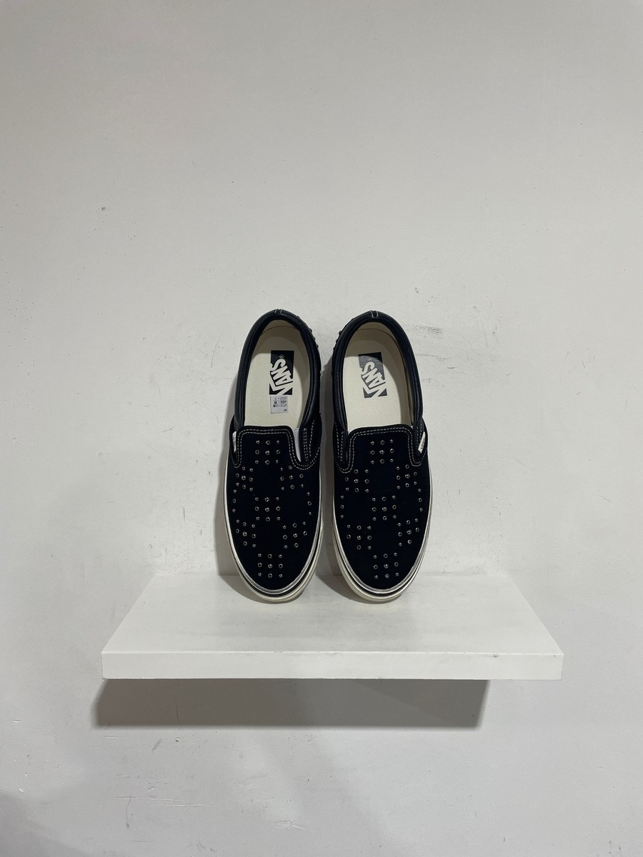 VANS LX CLASSIC SLIP-ON 98 'PEARLIZED PACK BLACKOUT' SIZE 9.5 NEW
