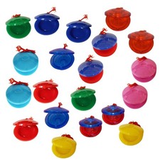 20Pcs Musical Castanets Percussion Instruments for Children Adults Preschool
