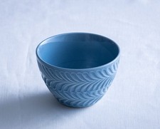 Hasami Ware Rosemary Rice Bowl (Blue Gray)