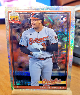 2026 Topps Silver Pack MOJO Samuel Basallo 91C-30 Baltimore Orioles Rookie