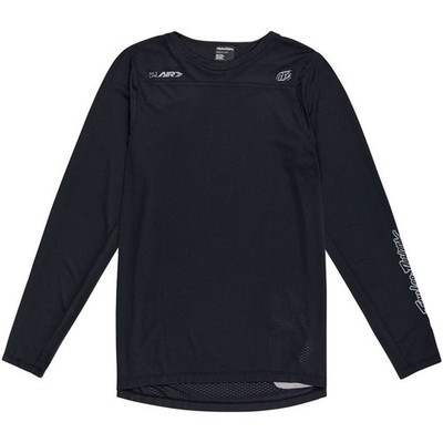 Troy Lee Design Skyline Air Long Sleeve Jersey   Mono Black - Large 345931014