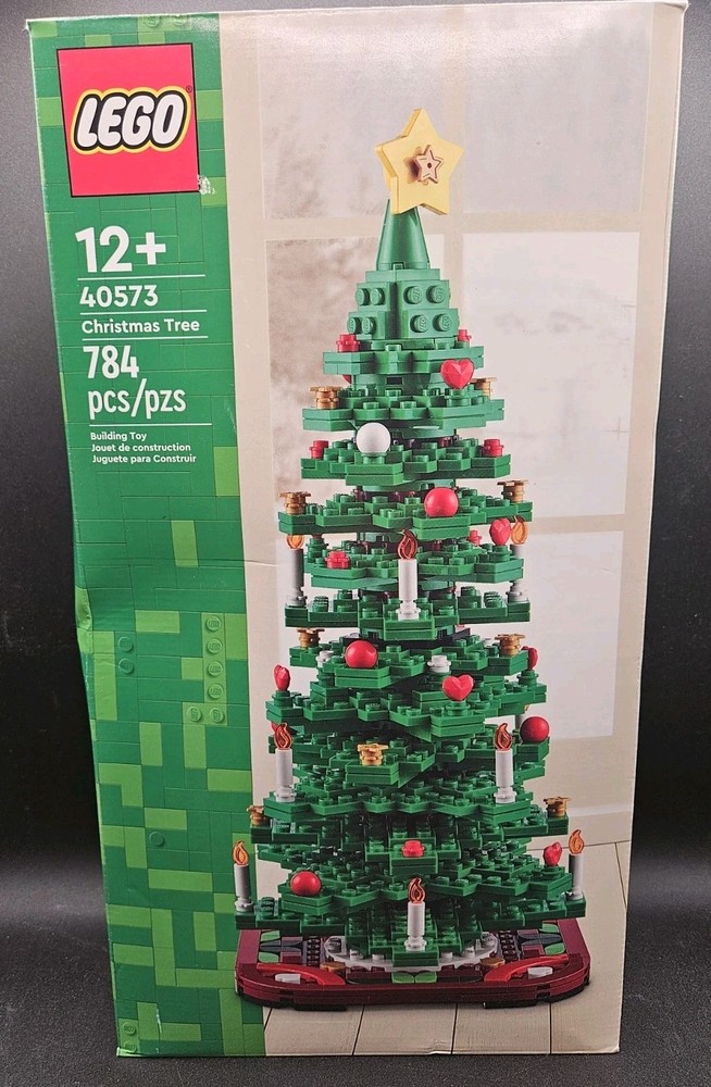 LEGO Iconic Christmas Tree Set 40573 Brand New Sealed Holiday Build  