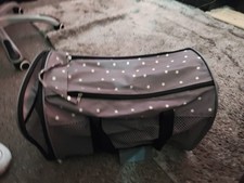 Pet Carrier Bag Soft Fabric Travel Folding Cat Bird Puppy Kennel Carry Cage 