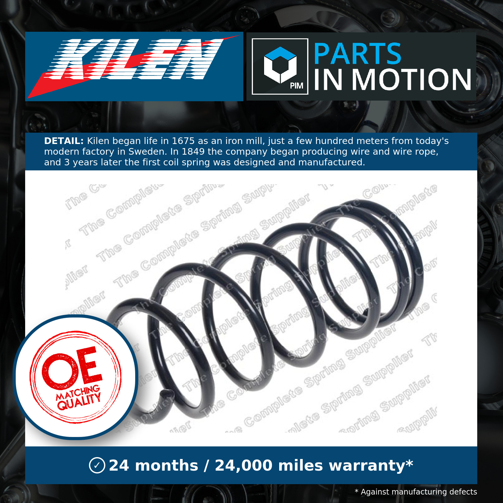 2x Suspension Coil Spring Rear Fits Land Rover Range Rover Evoque ROC CS8366 - Image 8
