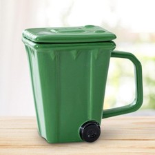 Coffee Cup Recycling Bin Cup Tricky Gifts Drinkware with Cover Water Cup Trash