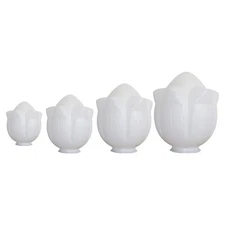 Flower Lamp Shade Lights Cover Garden Porch Sidewalk Acrylic Lamp Post Cover