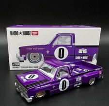 SEALED 1:64 MINI GT Kaido House Chevrolet Silverado Dually Kaido V1 Purple #084