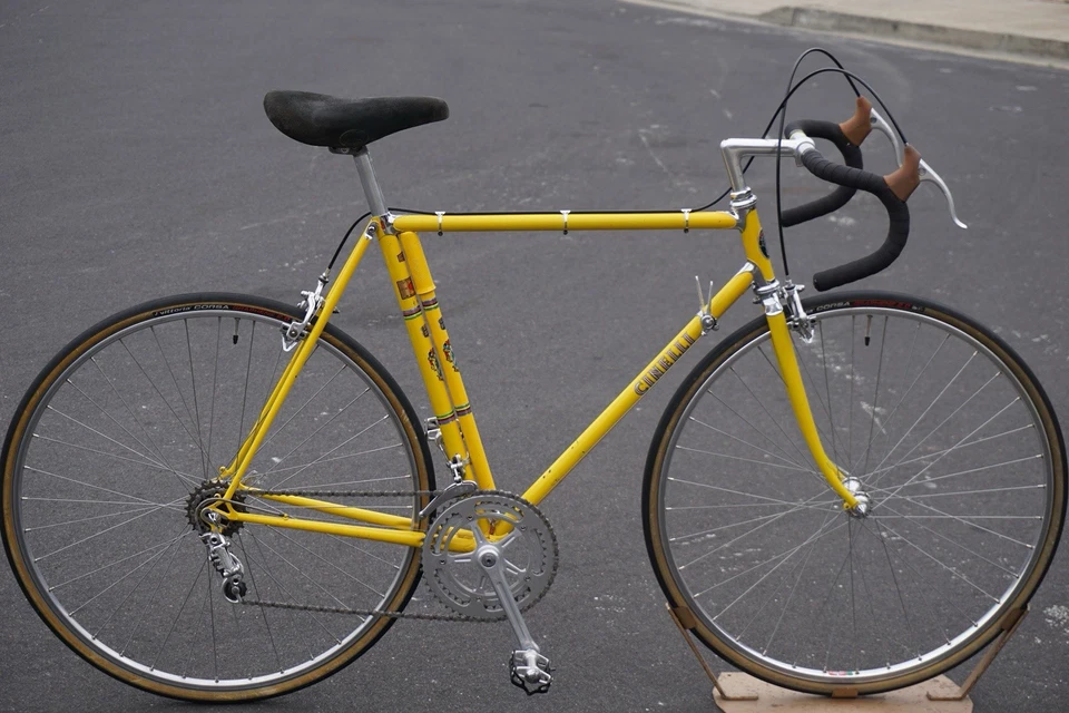 1972 Cinelli Speciale Corsa 55cm Vintage Original Cupertino Bike Shop yellow - Image 2 of 4