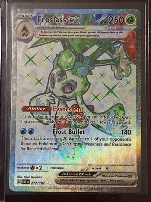 Pokémon TCG Paradox Rift Froslass Ex Full Art 217/182 In Hand FREE
