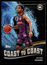 2024-25 topps bl coast to coast JAylen Adams Los Angeles Lakers #CC-25