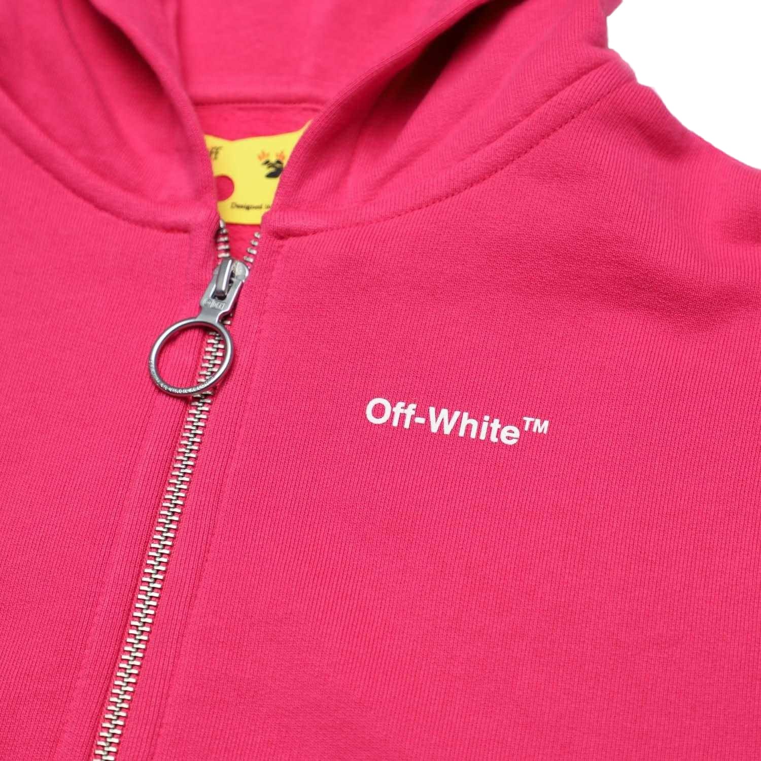 OFF WHITE X NIKE Off White Felpa con Cappuccio e Zip Intera Freccia Bambini (GT4985)
