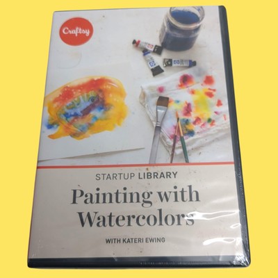 Craftsy Startup Library Painting With Watercolors with Kateri Ewing (DVD, 2017)