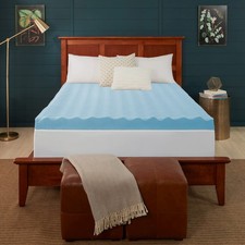 4" EcoWave Memory Foam Mattress Topper Twin Twin
