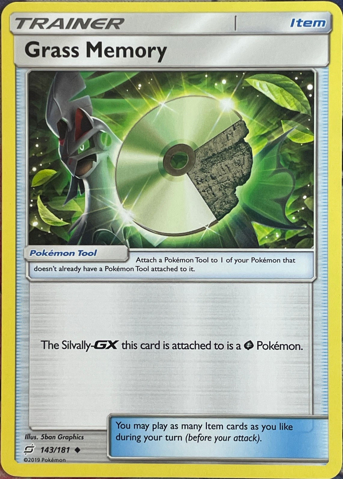 Grass Memory - 143/181 - Team Up Pokemon 2019