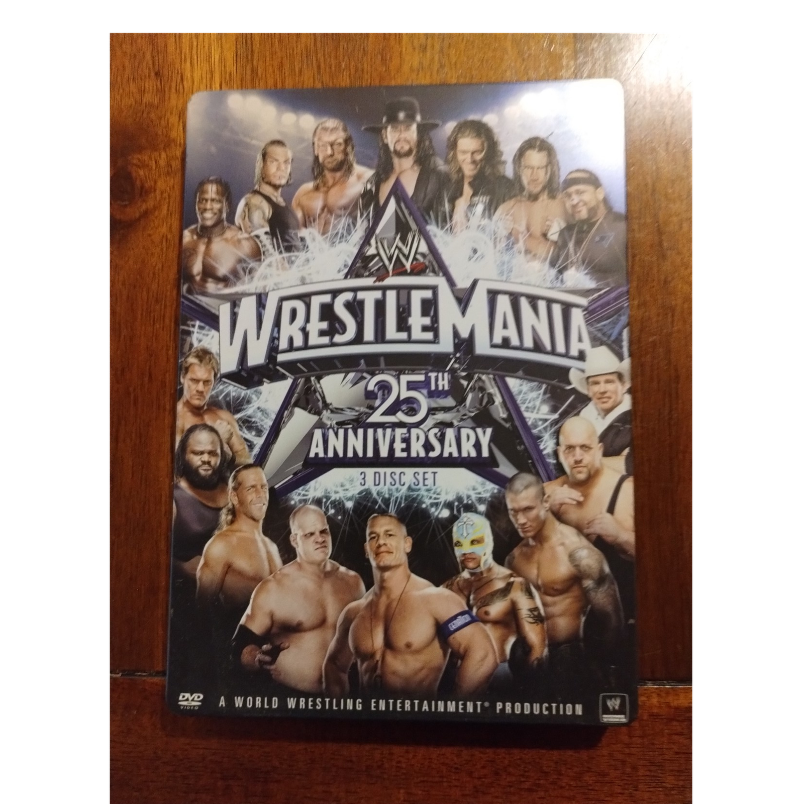 WWE WrestleMania 25th Anniversary 3-Disc DVD Set: Austin, Michaels