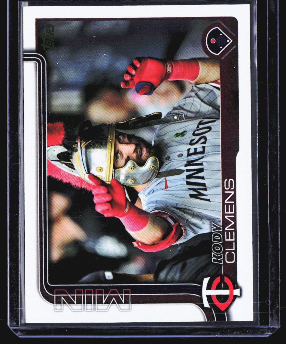 2025 Topps Update KODY CLEMENS SSP Golden Mirror Image Variation #US208