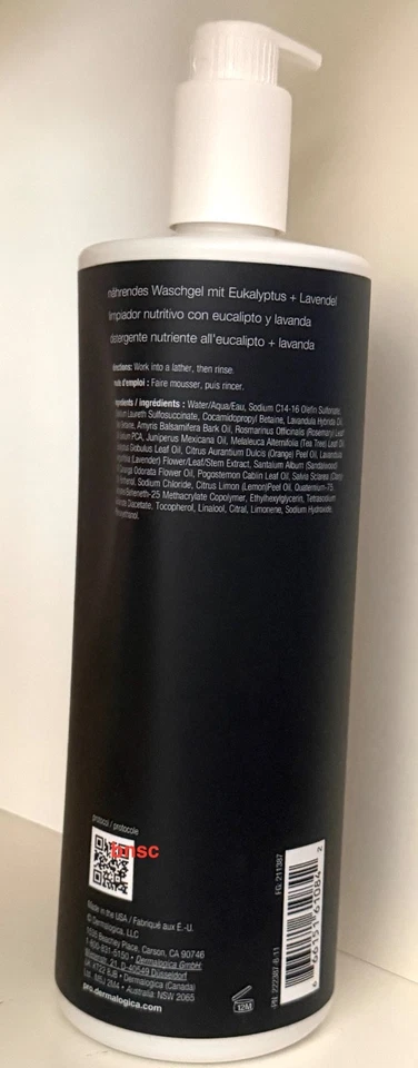 Jabón corporal acondicionador Dermalogica 32 oz 946 ml nuevo tamaño PRO Foto 2 de 2