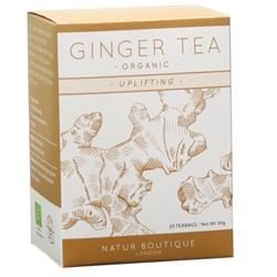 Natur Boutique Organic Ginger Tea - 20 Sachets - Image 3