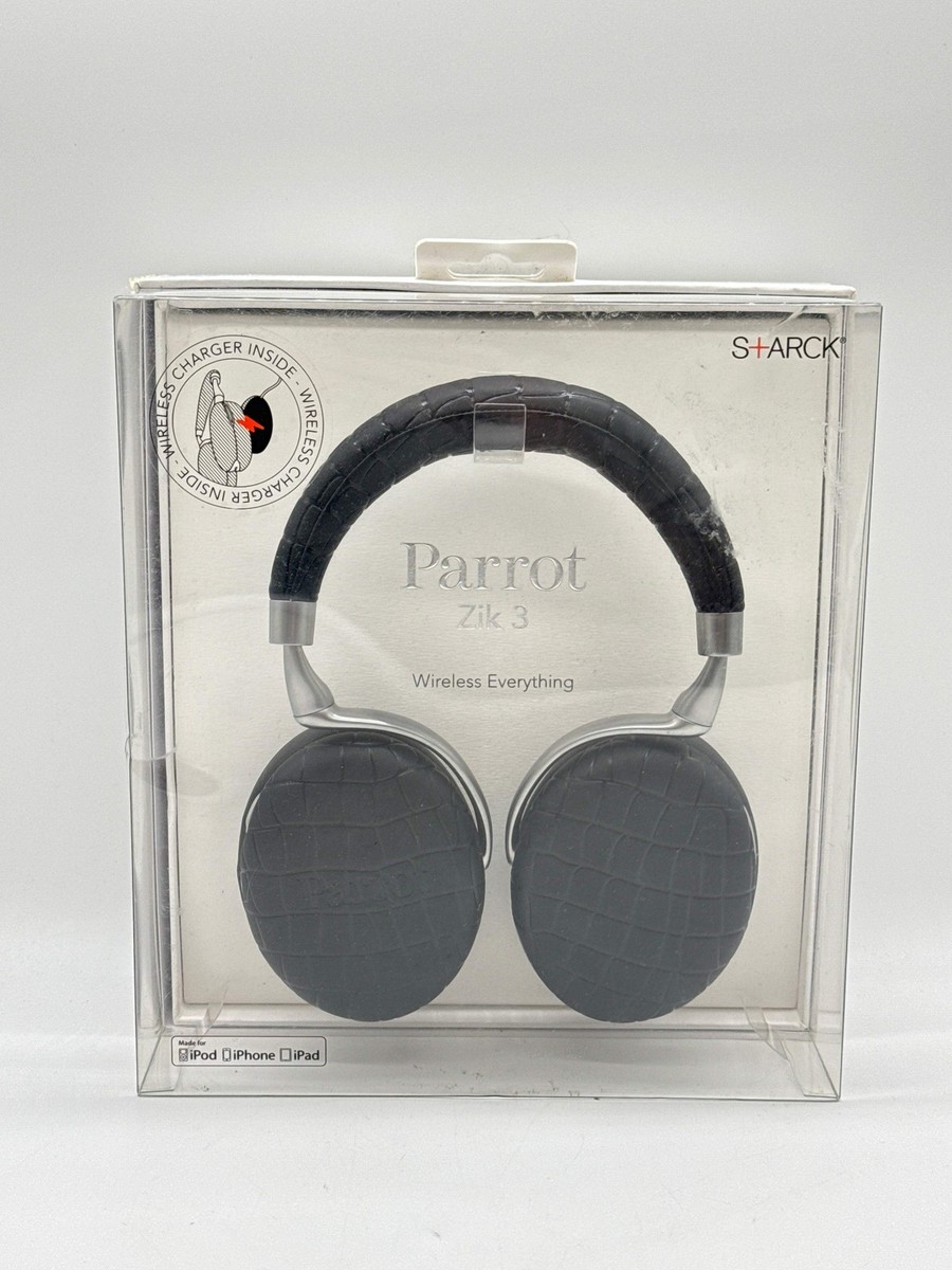 Parrot Zik3 Bluetooth Headphones Black overstitched | eBay Parrot Zik3 Bluetooth Headphones Black overstitched | eBay