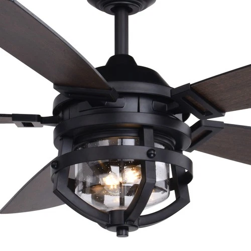 Vaxcel Lighting F0124 54" 5 Blade Indoor / Outdoor Ceiling Fan - Black - Picture 12 of 12