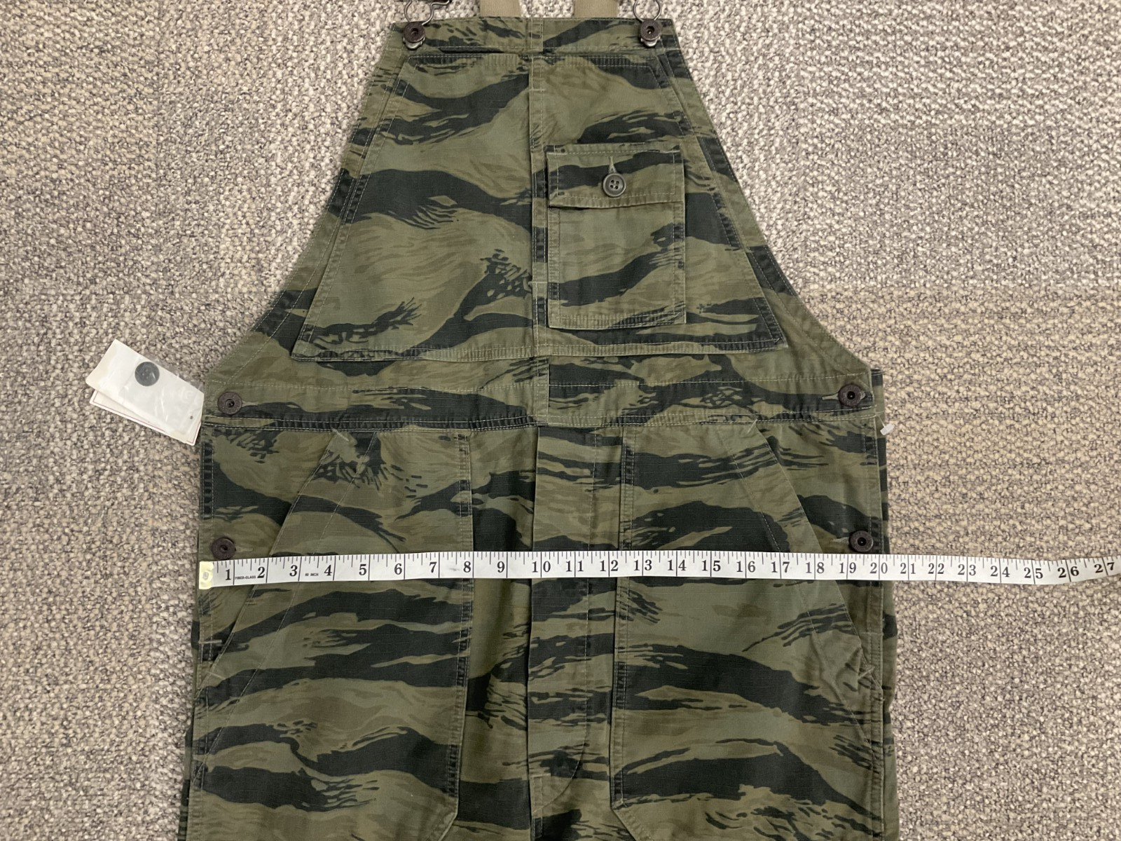 RRL Ralph Lauren 1960s Inspired Camo Ripstop Overall-MEN-L-RARE image 10