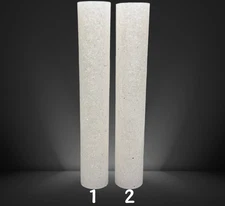 Glistening Snow Jumbo Round Pen Blank