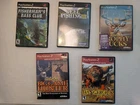 PS2 Hunting Fishing Lot Cabela’s Rapala Reel Fishing Bass Club 5 Games