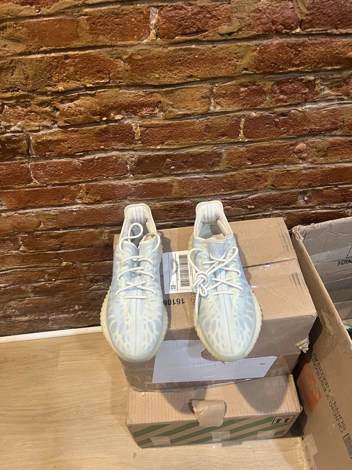 Adidas Yeezy Boost 350 V2 Mono Ice taglia 11 5