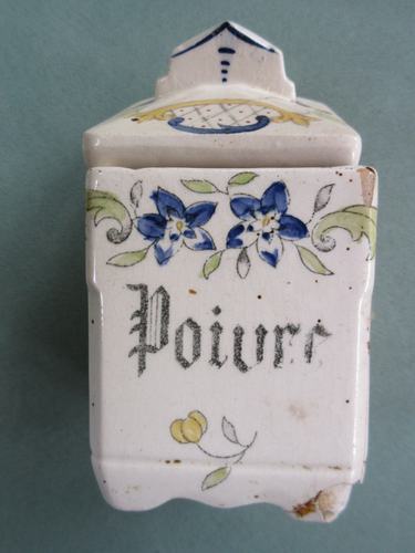 Alte Vorratsdose mit Deckel - um 1900 - Frankreich
