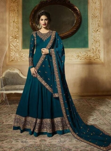 Indian Salwar Kameez Suit Designer Pakistani Anarkali Dress Ethnic eid Bollywood NC12117