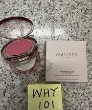 Wander Beauty Double Date Lip & Cheek RENDEZVOUS /SWIPE 2x2.10g FULL SZ RET$24